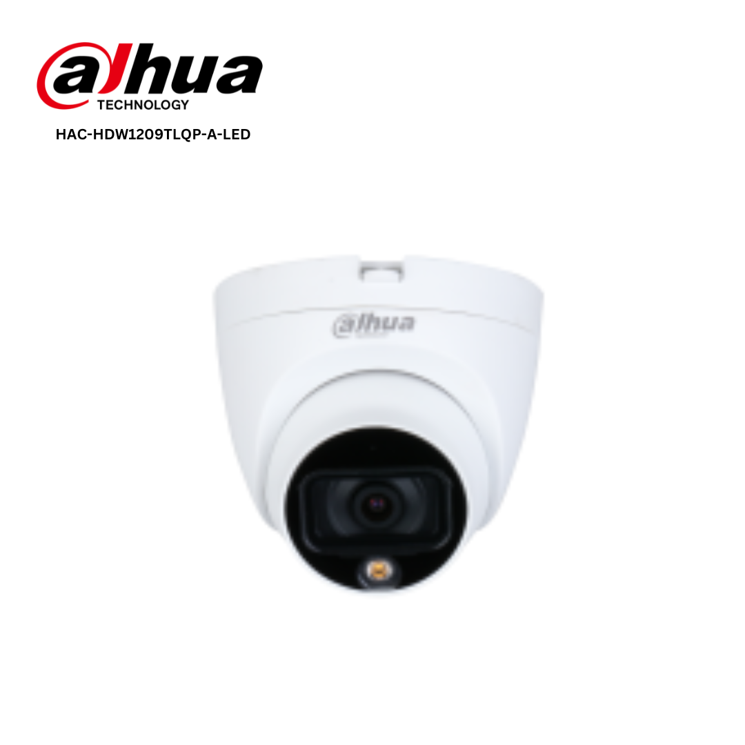 Dahua Mp Full Color Hdcvi Eyeball Camera Hac Hdw Tlqp A Led Ac Ghar