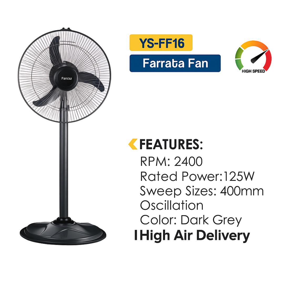 Yasuda Farrata Fan | 75W | YS-FF16