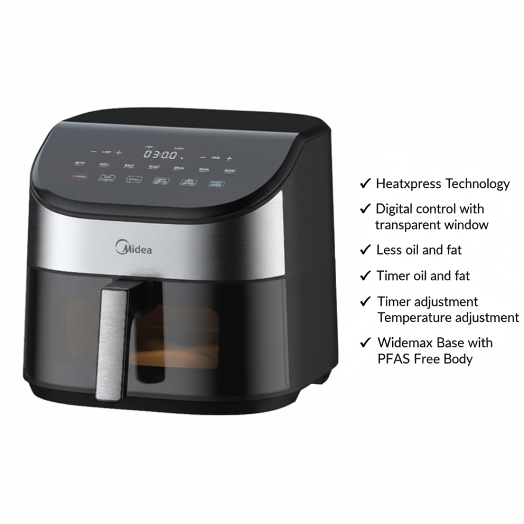 Midea 8.5 Liter Digital Air Fryer - MF-CY85WK2