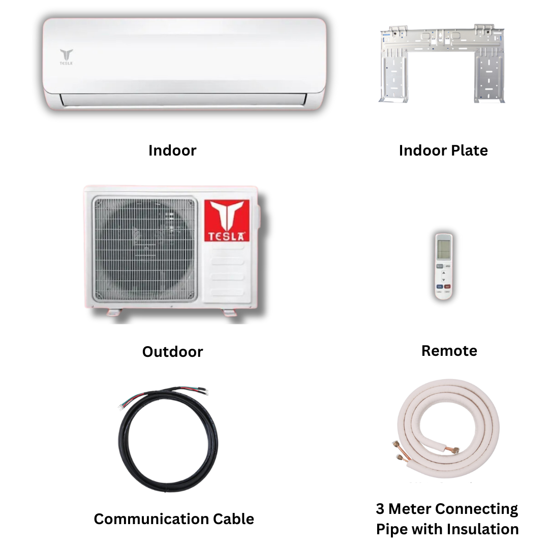 Tesla 1.0 Ton Wall Mount DC Inverter Split Air Conditioner