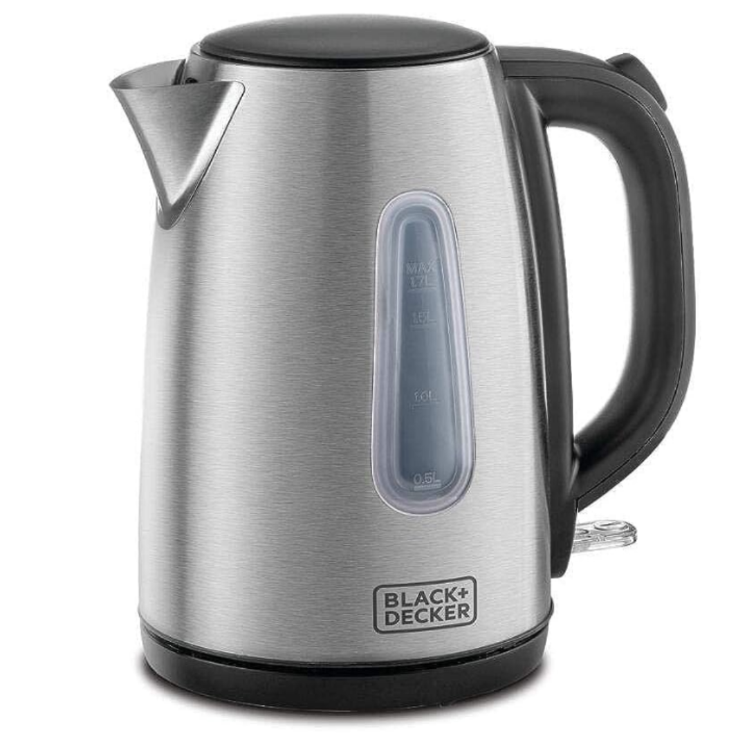 Black+Decker 1.7L Stainless Steel Kettle - JC450-B5