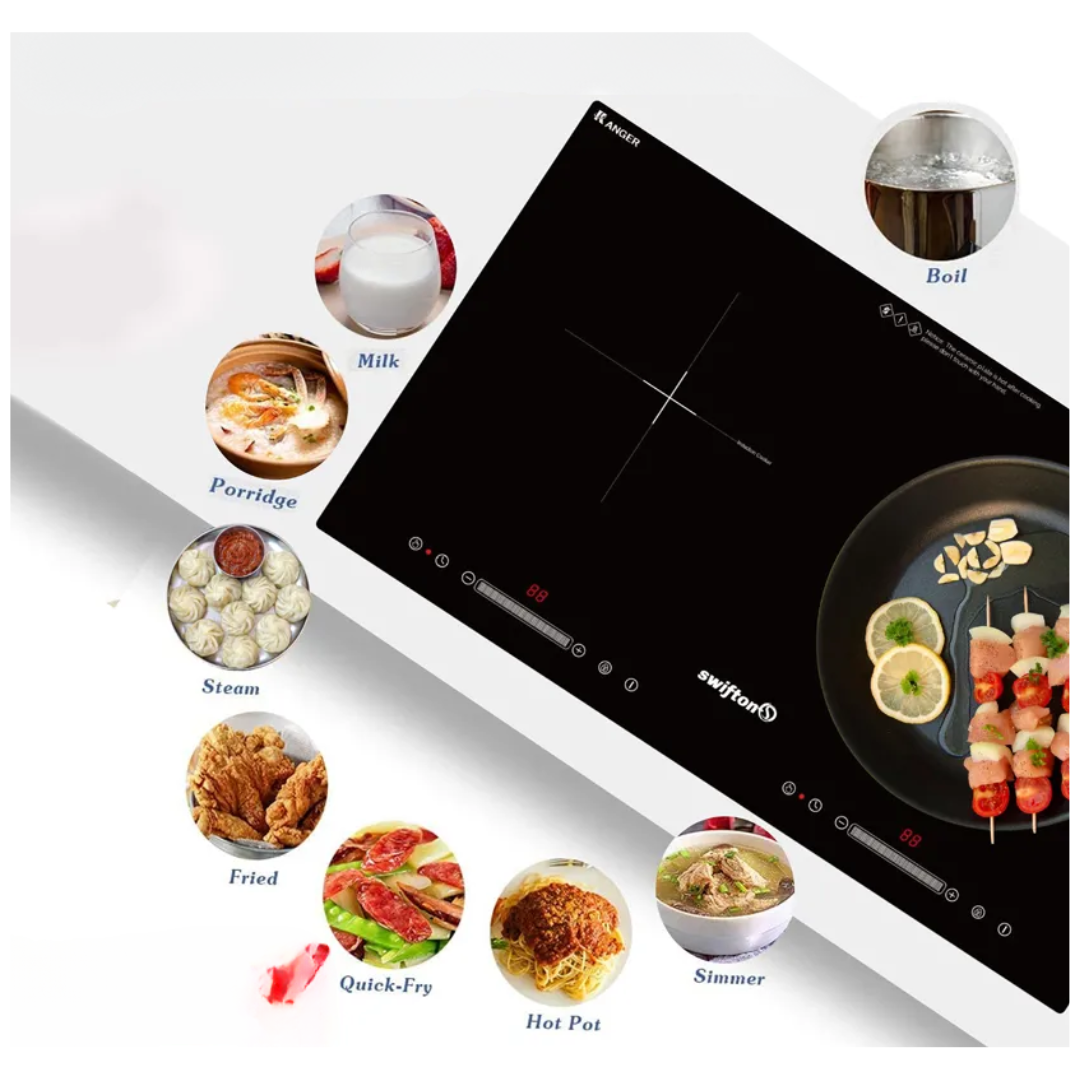 Swifton Double Zone Built-in Hob/Tabletop Induction - SN-280DH