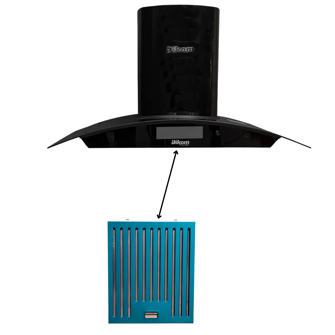Dikom 90 CM Kitchen Chimney/Range Hood - TBG-HT9009-DKRH