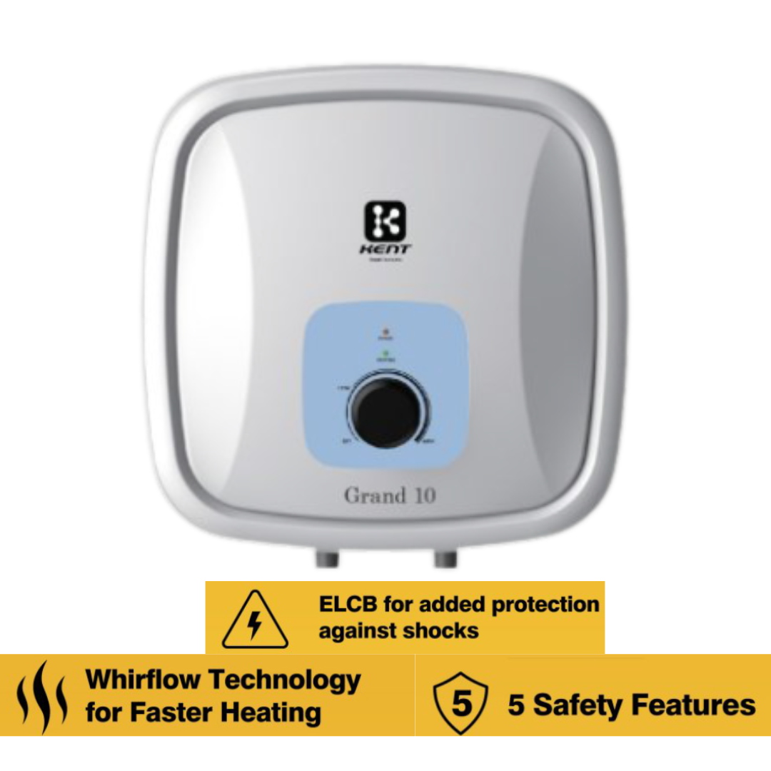 Kent Brand 10 Liter Electric Geyser - Austral Plus 10