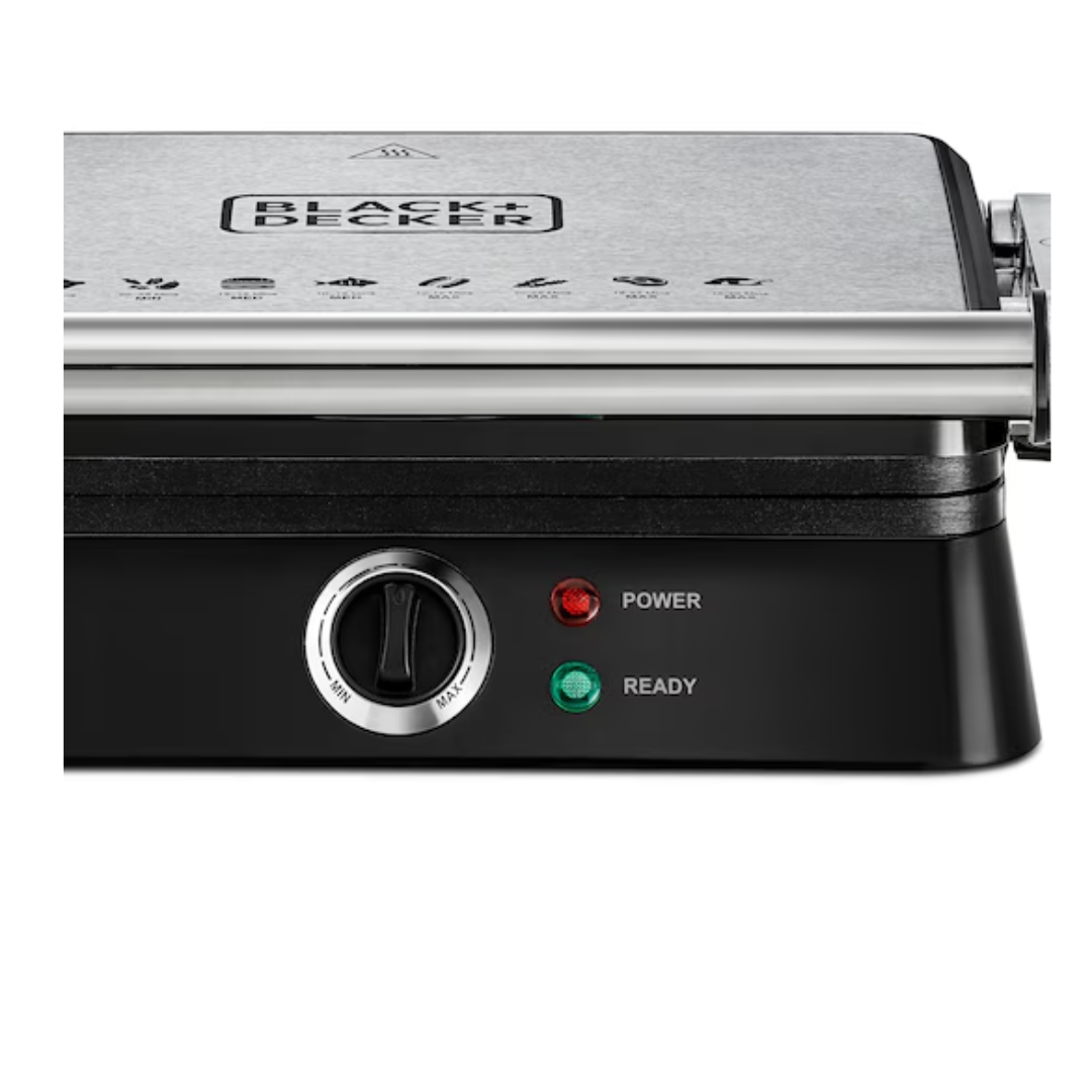 Black+Decker 1400W Contact Grill - CG1400-B5