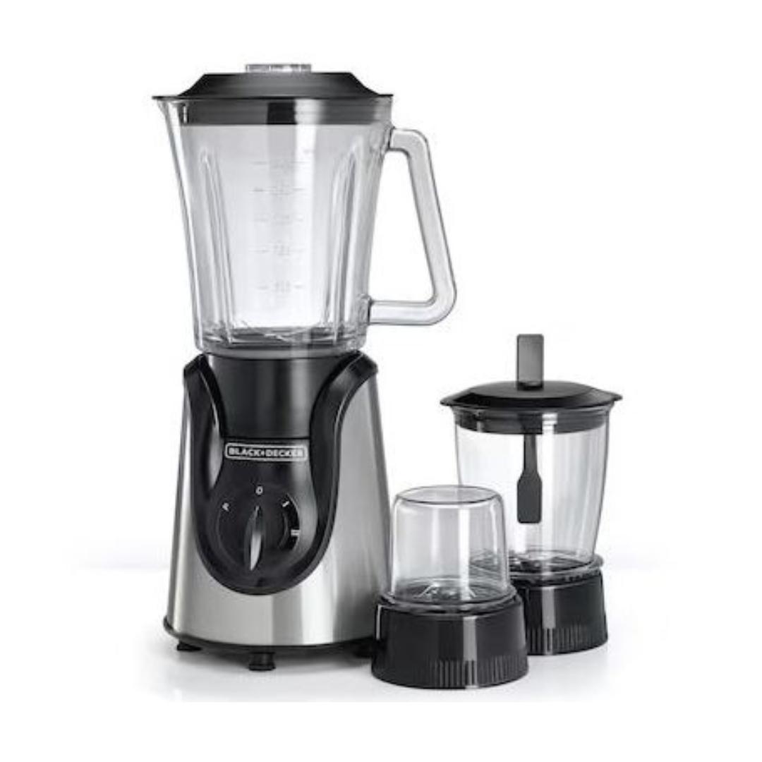 Black+Decker 600W Blender With Grinder And Mincer