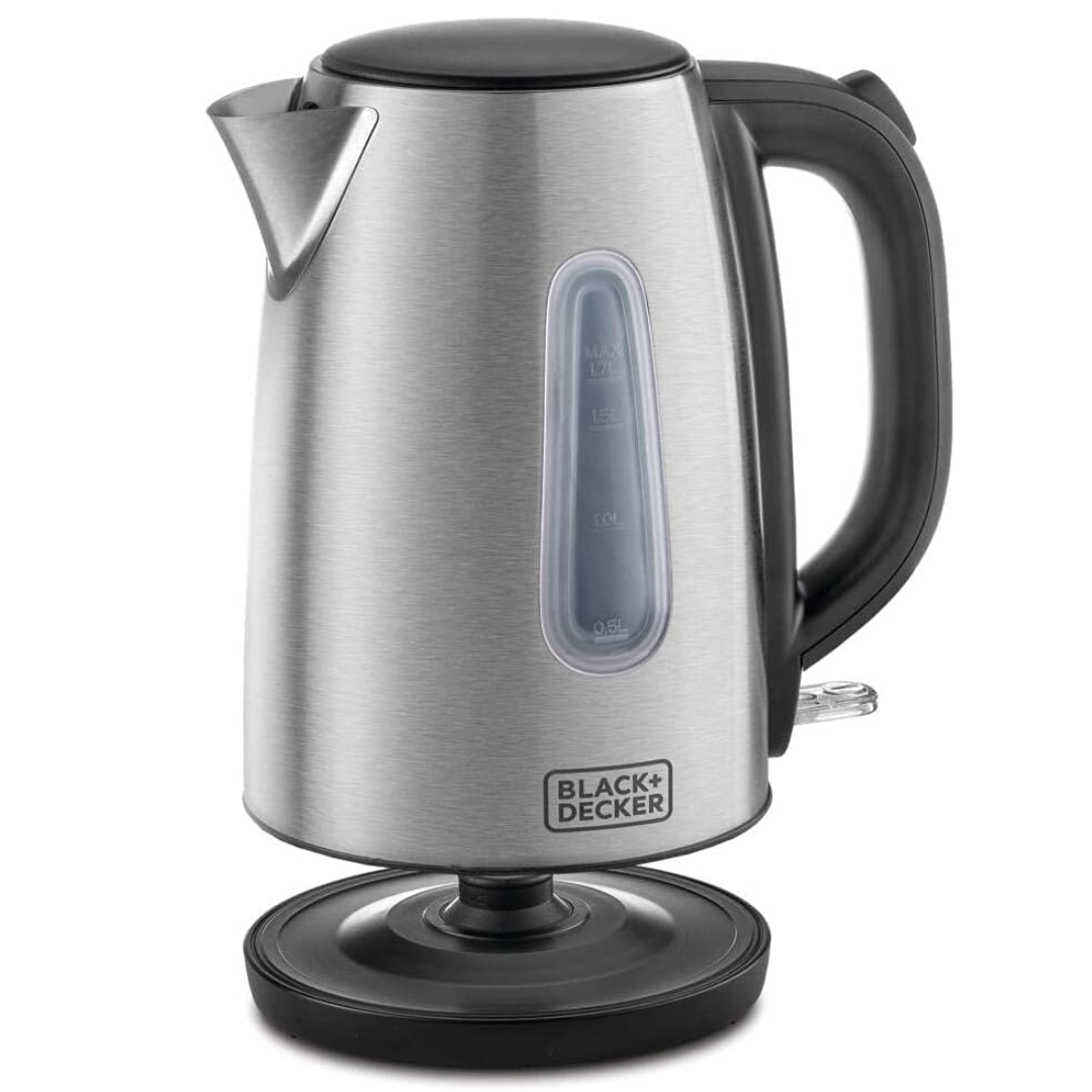 Black+Decker 1.7L Stainless Steel Kettle - JC450-B5