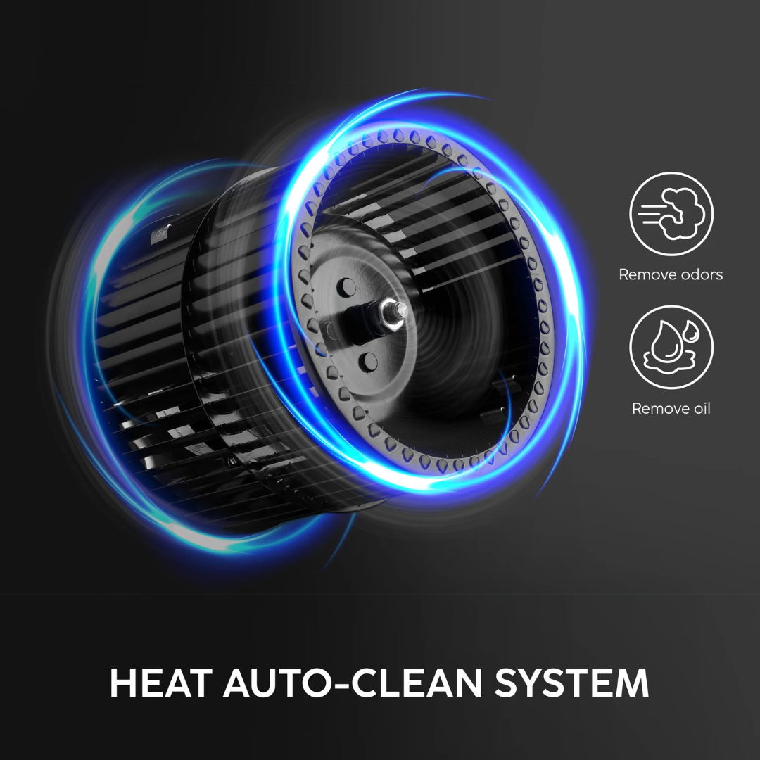 Glen 60 cm Auto Clean Chimney - CH 6076 BL BLDC MS AC