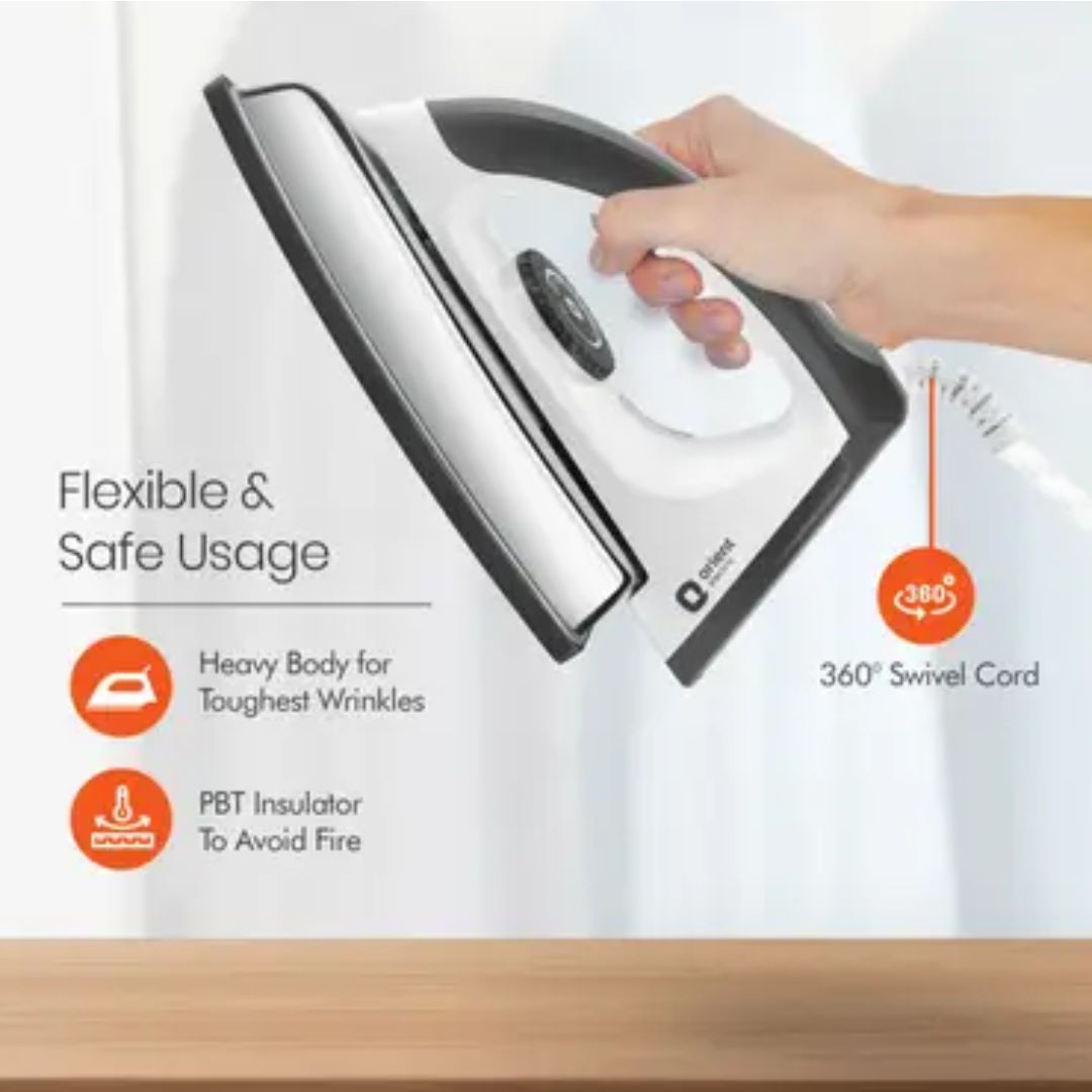 Orient 1100 W Orient Ultimate Plus Dry Iron - DIUTP11WM