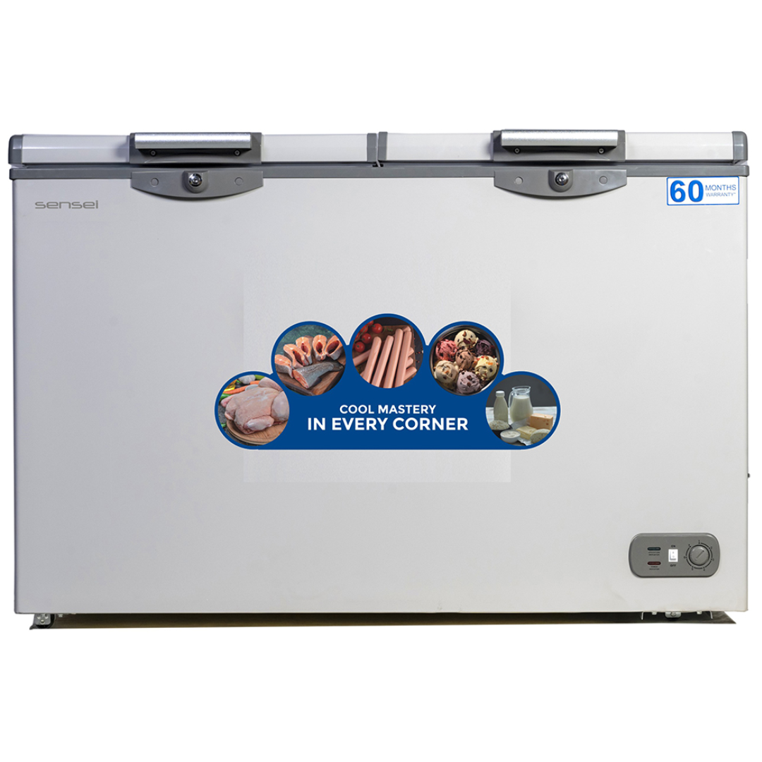 Sensei 340 Liter Dual-Function Chest Freezer - SCF340HDDT3