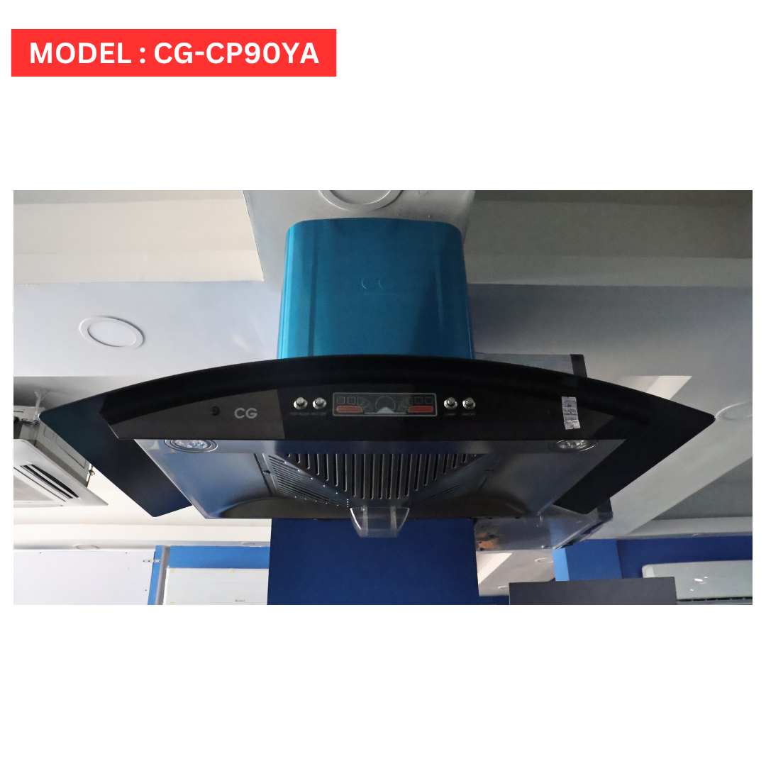 CG 90 cm Baffle Filter Kitchen Chimney - CG-CP90YA
