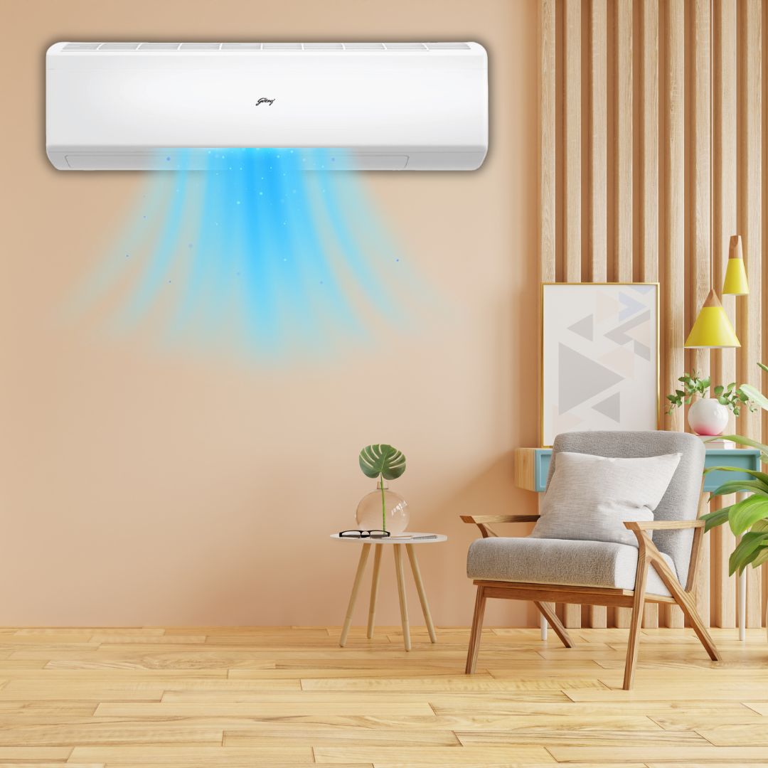 Godrej 1.0 Ton Inverter Air Conditioner - AC1T SIH 12NTC3 WWE SPLIT 3S