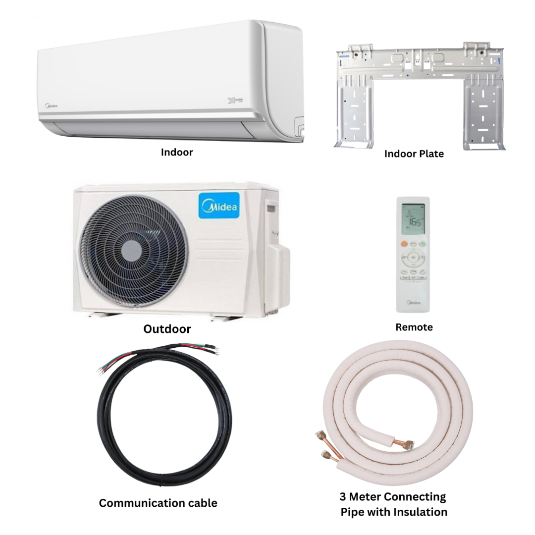 MIDEA 1.0 Ton Xtreme Non-Inverter Air Conditioner
