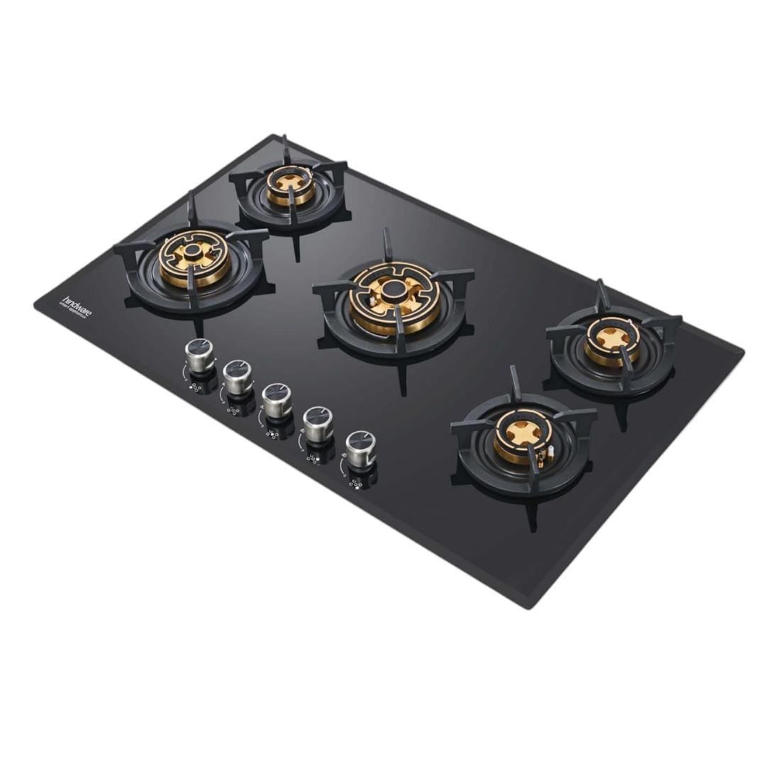 Hindware 5 Burner Auto Ignition Built in Hobs - CAMELIA 5B 86  