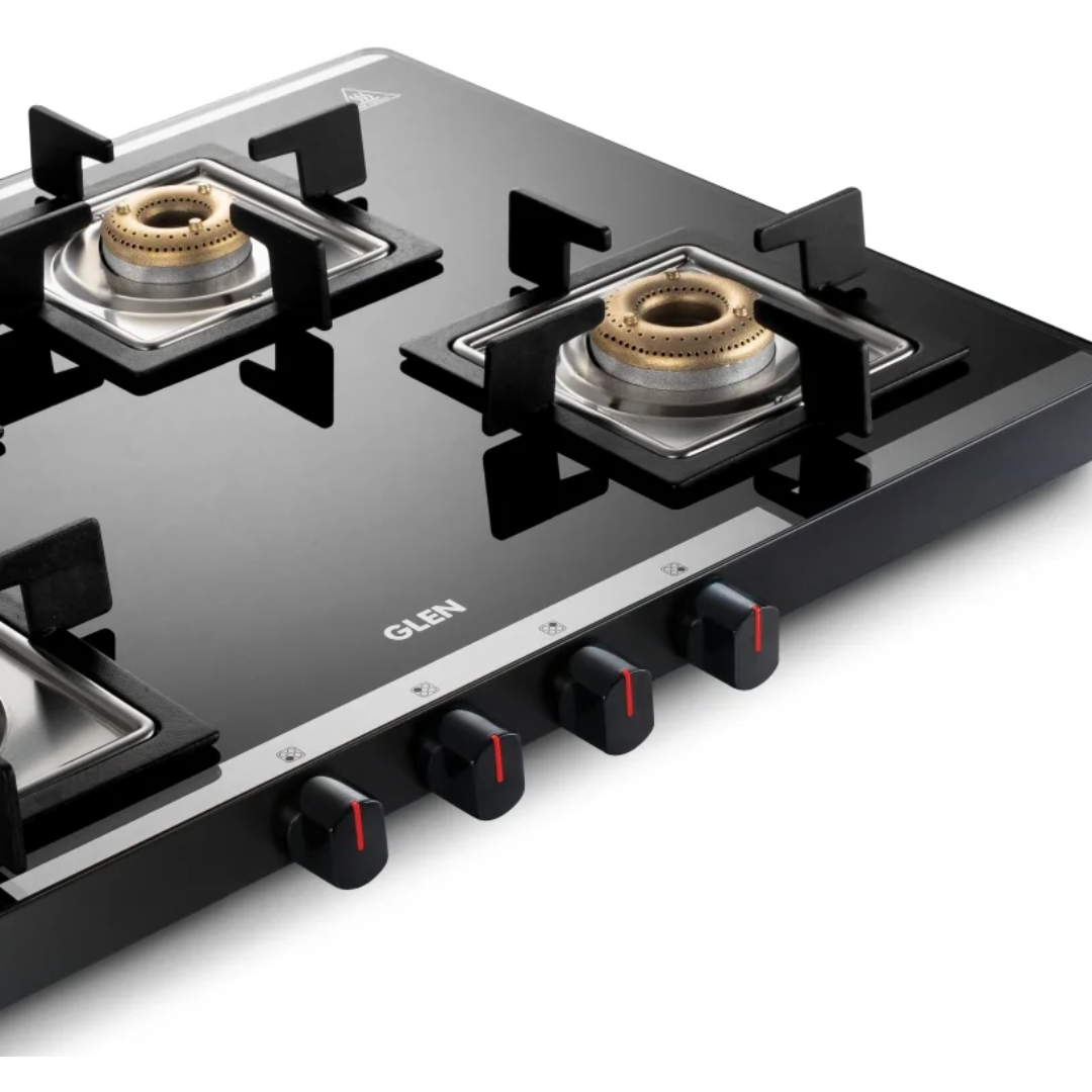Glen 4 Burner Forged Brass Burner Cooktop - 1047 US MI