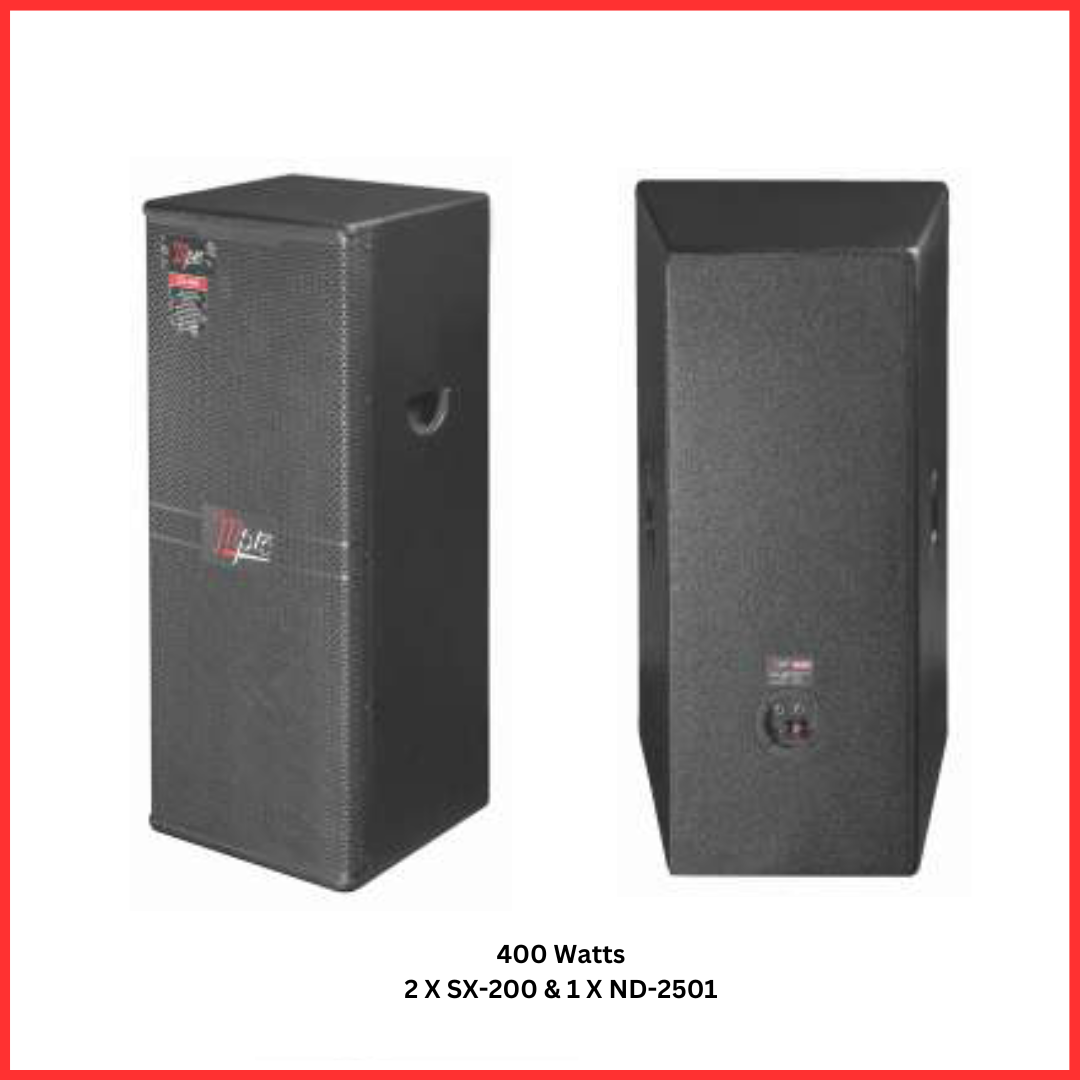 Mpro 2 X 12” Sound Columns (Paint Finish) - CX-400 SQ