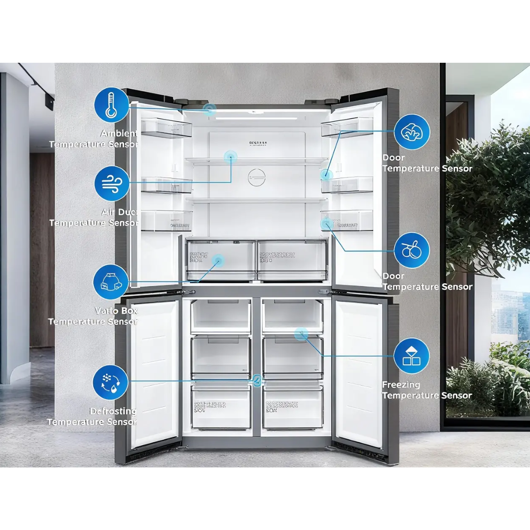 Midea 519 Ltr Multi-Door Refrigerator - MDRF632FIGG46D