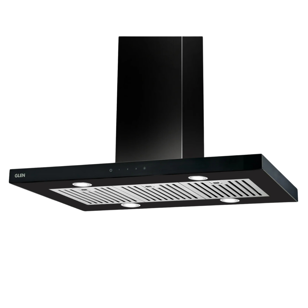 Glen 60 cm Pyramid Shape Baffle filter Kitchen Chimney - CH 6050 Junior DX BLK