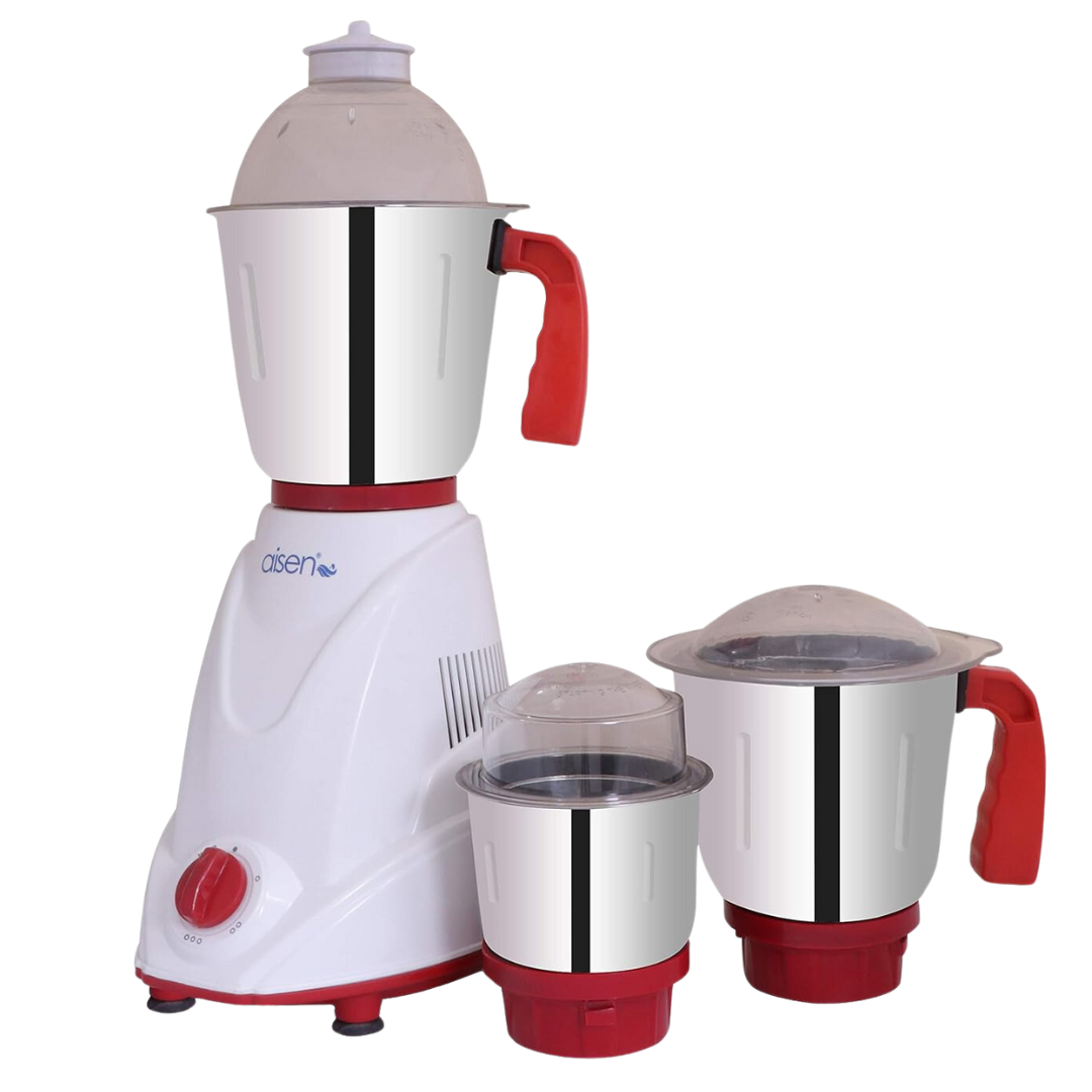 Aisen 3 Jar Mixer Grinder 500W - A50MGM500