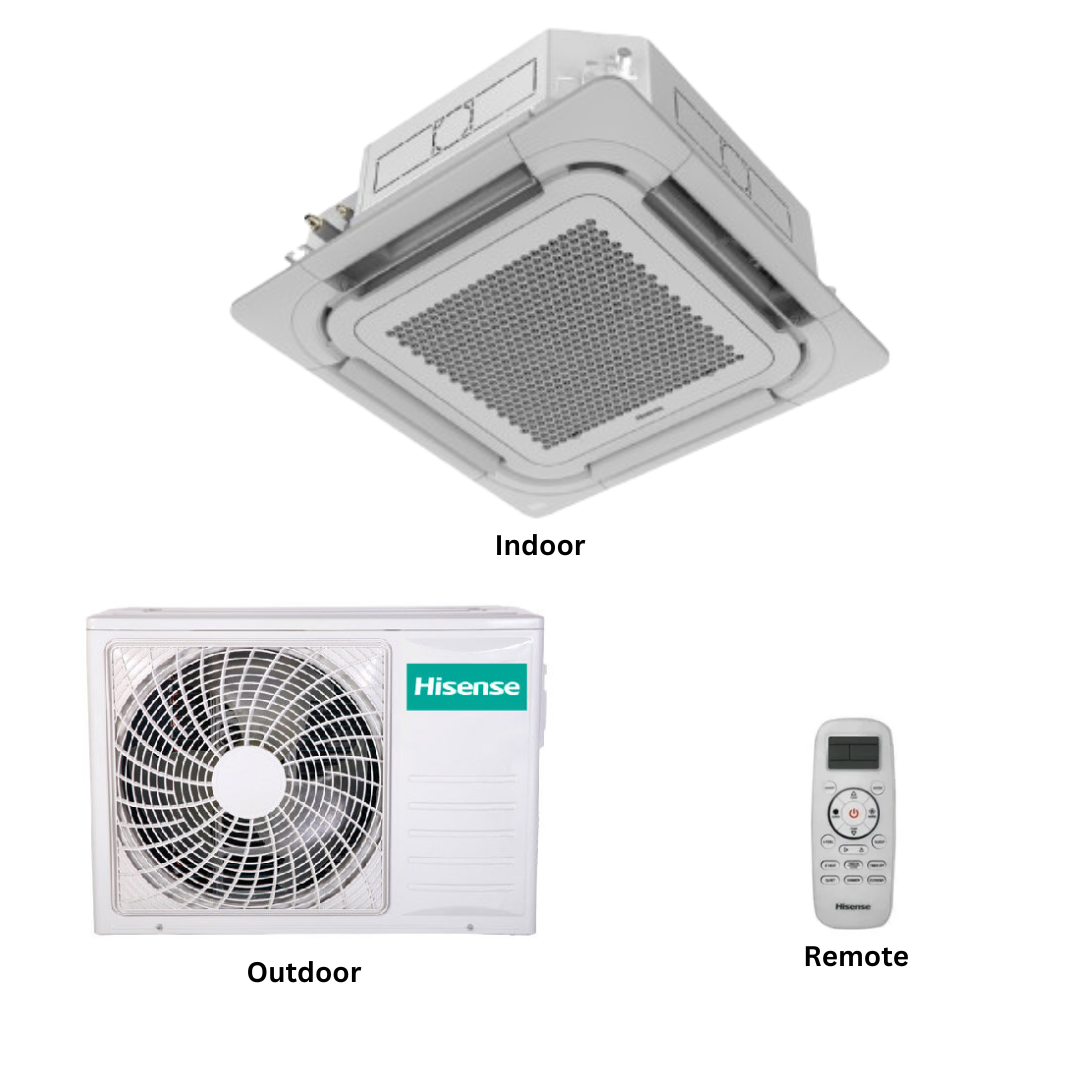 Hisense 2.0 Ton Ceiling Cassette Air Conditioner