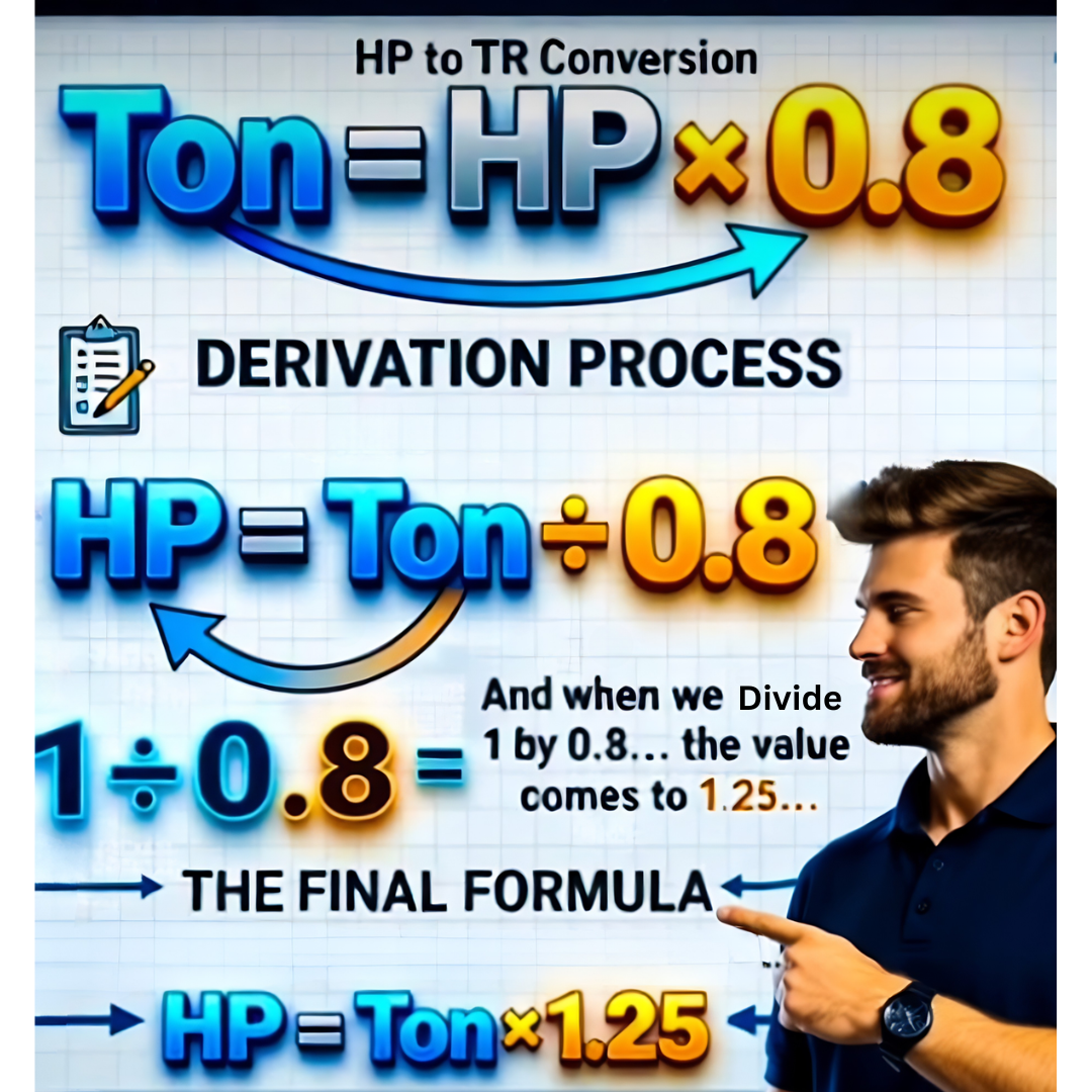 HP to Ton Conversion Chart