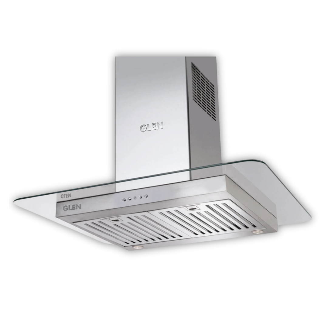 Glen 60 cm Pyramid Shape Baffle filter Kitchen Chimney - CH 6050 Junior DX BLK