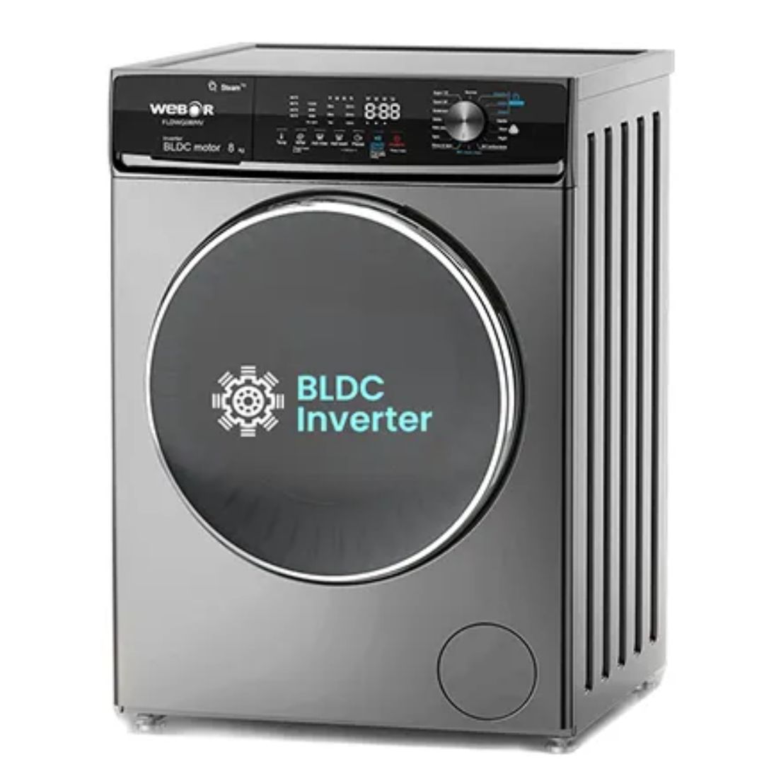 Webor FLXQG08INV 8 Kg Front Load Washing Machine