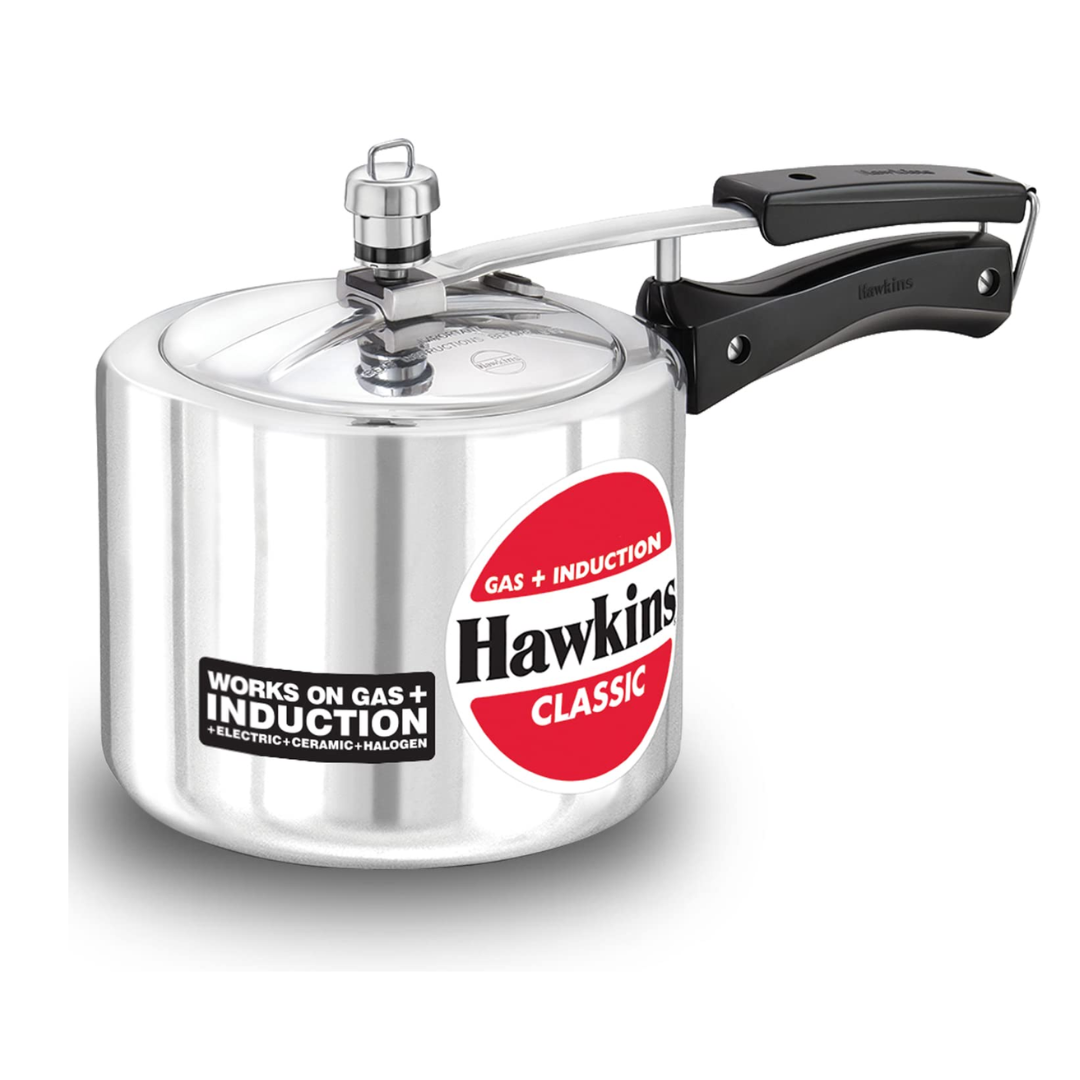 Hawkins Aluminium 3L Classic Induction Base Pressure Cooker - CL3T