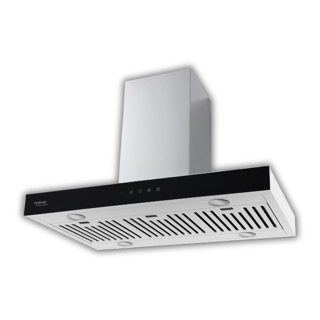 Hindware 90 cm Auto Clean Island Chimney - Cravia Neo 