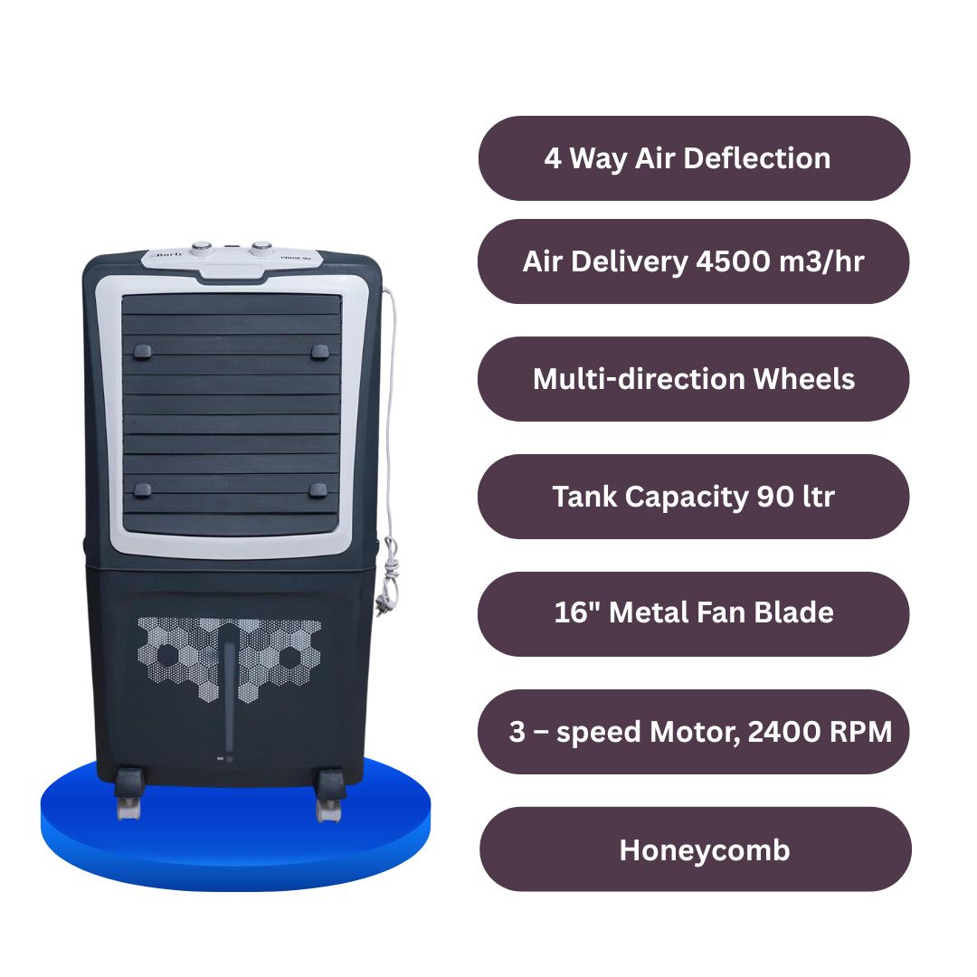 Burly 90 L Pride XP Fighter Dessert Air Cooler