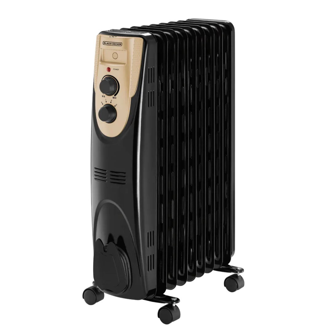 Black+Decker 9 Fin Oil Filled (OFR) Radiator Heater - OR090D-B5