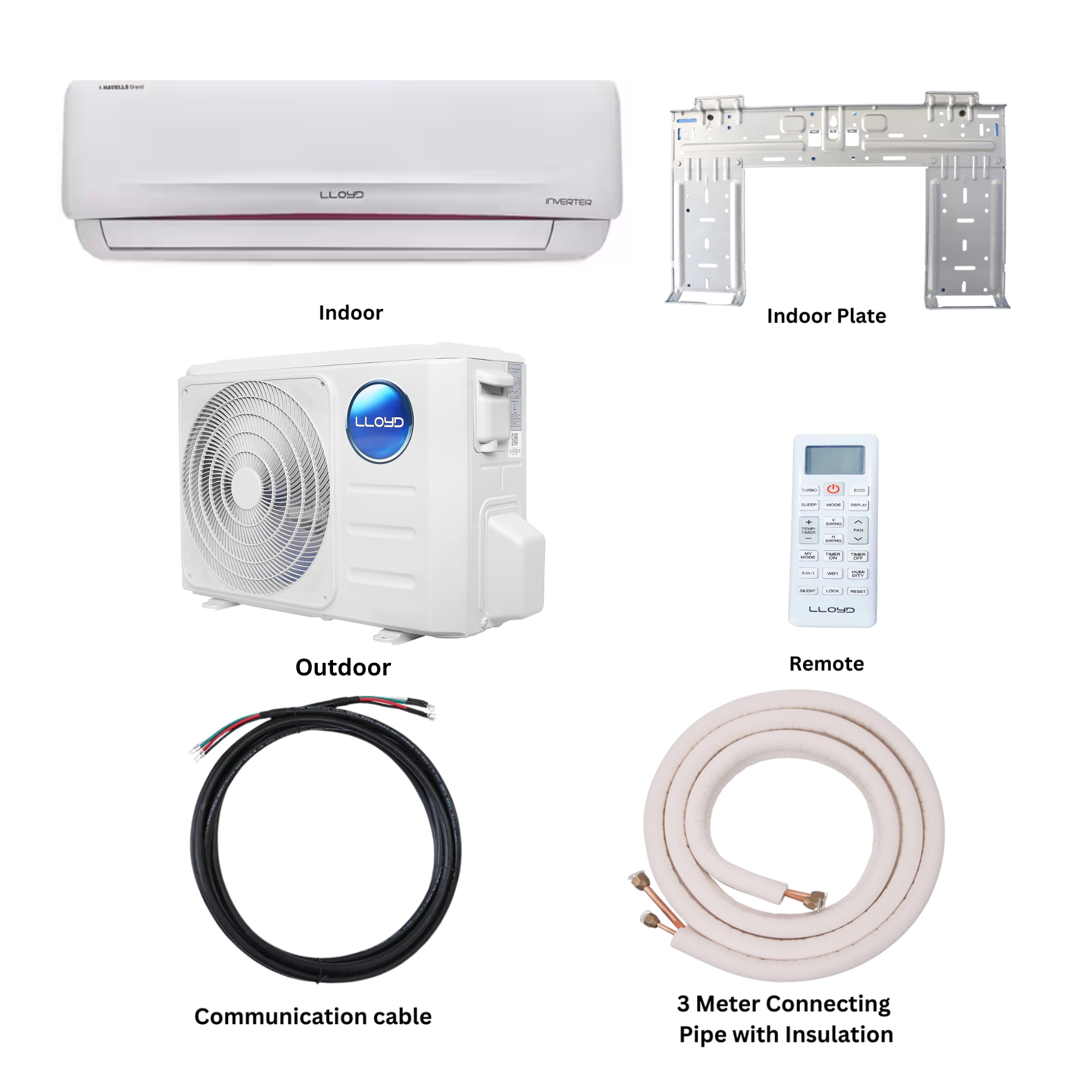 Hitachi 2.0 Ton Inverter Split Air Conditioner - KIYORA-RMRG422HFXO