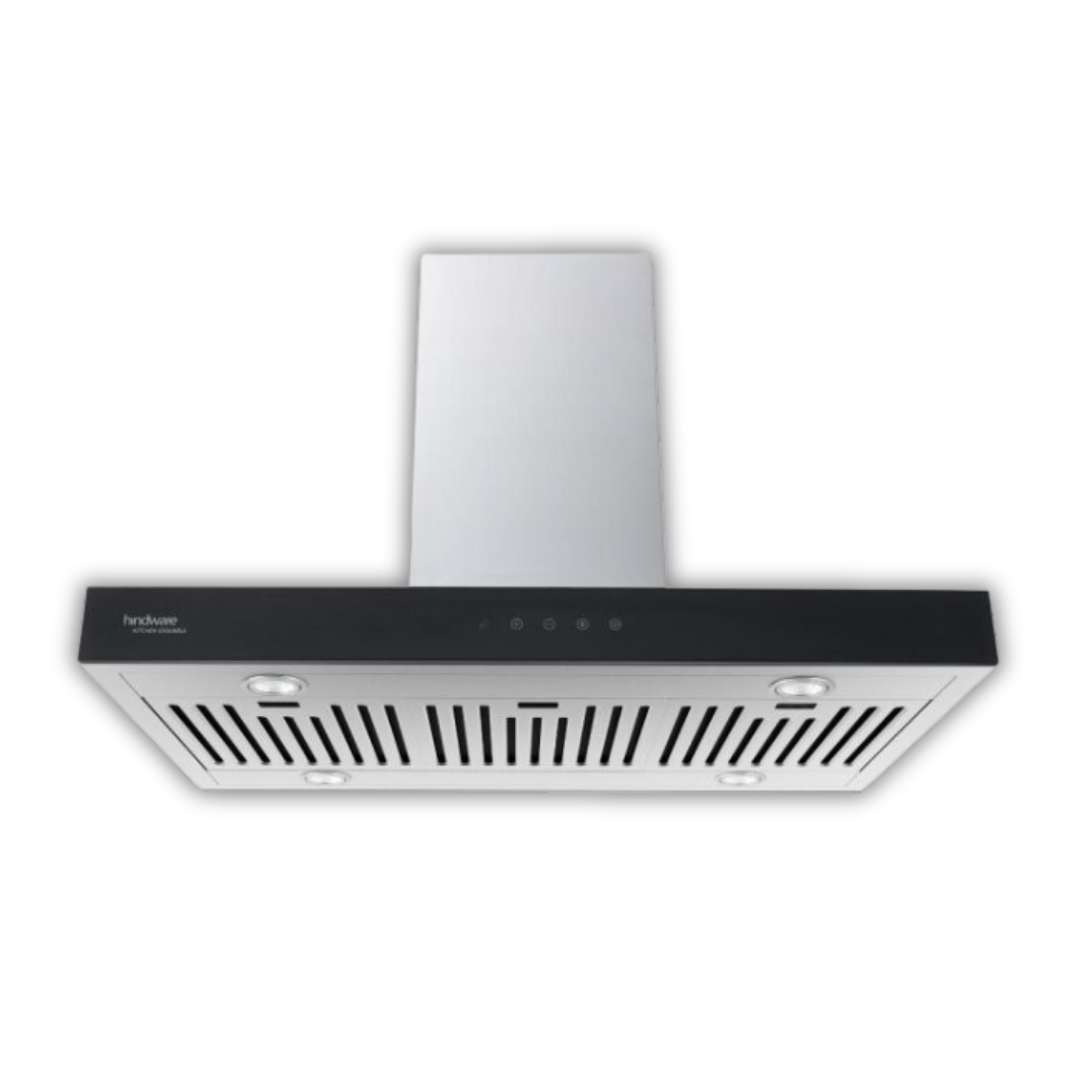 Hindware 90 cm Auto Clean Island Chimney - Cravia Neo