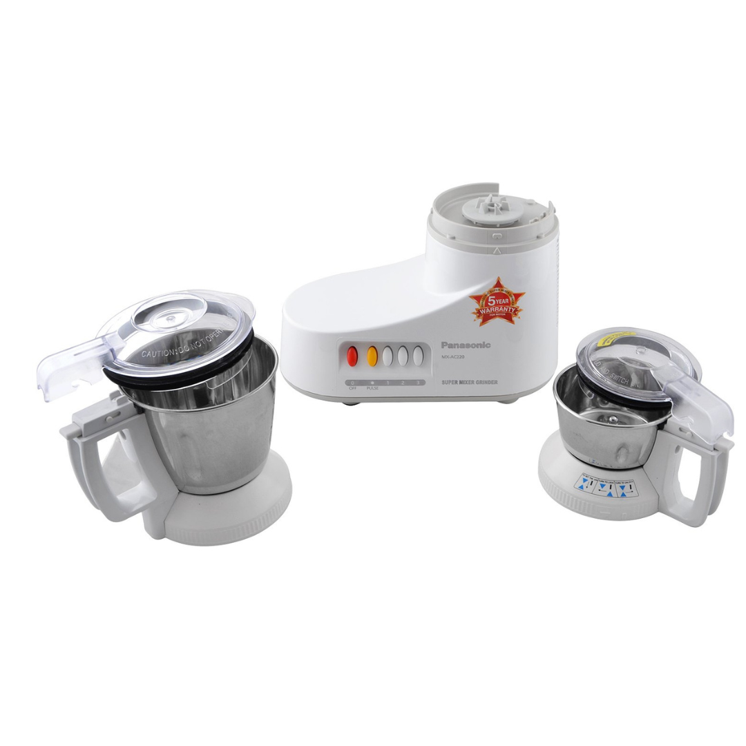 Panasonic 2 Jar Super Mixer Grinder (MX-AC220H)