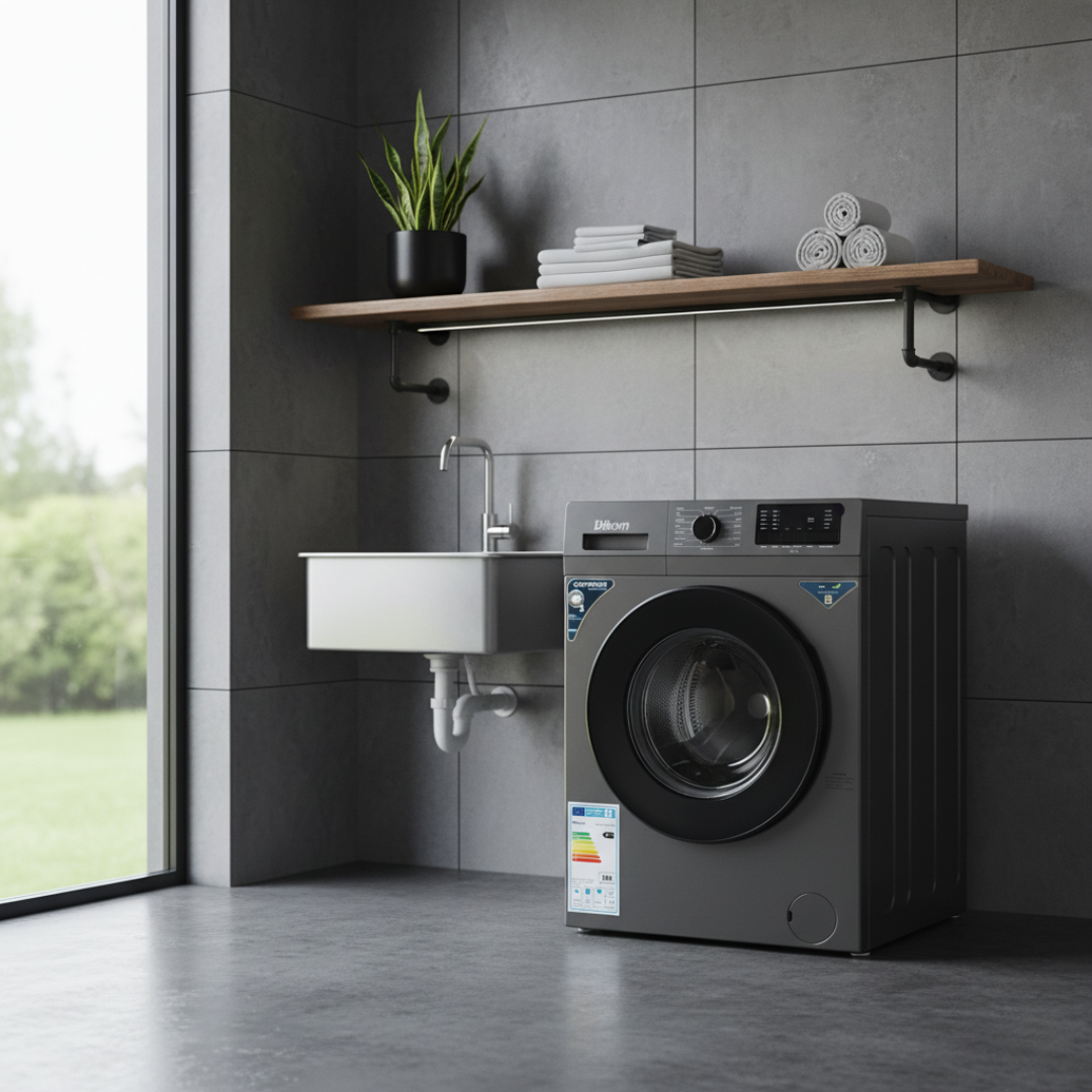 Dikom 8KG Front Load Washing Machine – TBG80-12DK13G-L24
