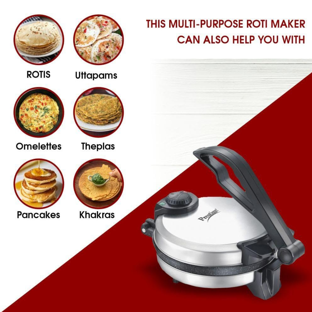Prestige PRM 5.0 900W 8 Inch/Non Stick Coating/Adjustable Temp - 41034 PRM 5.0 Curved Plate