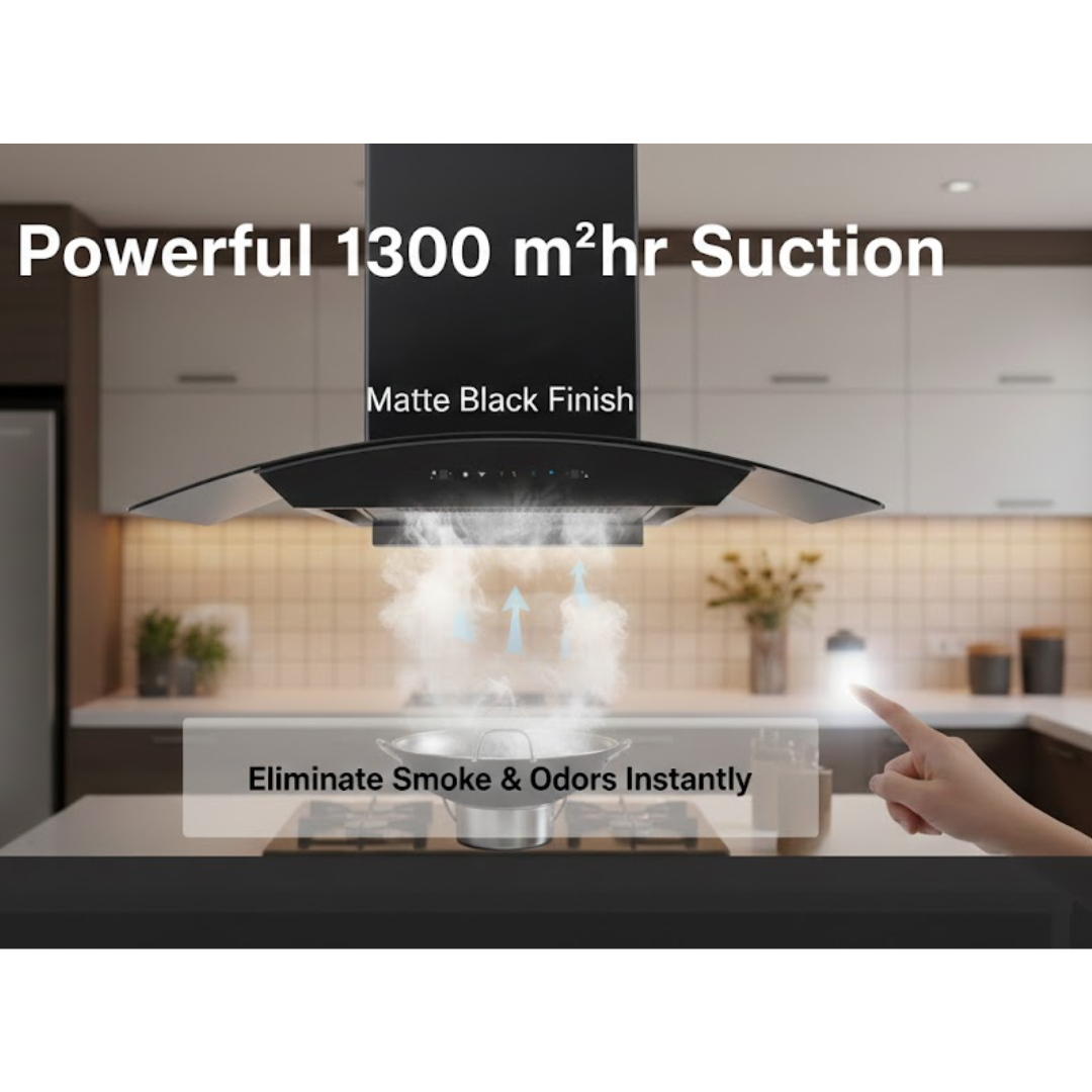 Yasuda 90 cm Auto Clean Kitchen Chimney - YS-C90TF