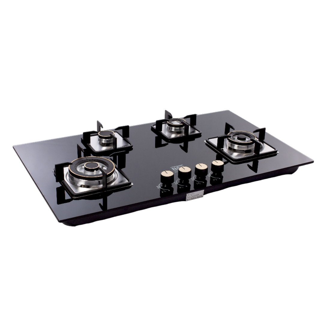 Neo 90 cm Baffle Filter Wall Mount Chimney - Glass Hood Baffle Touch