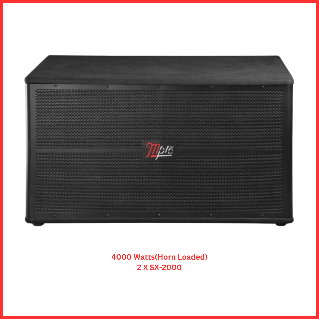 Mpro 2 x 18” Sound Columns (Paint Finish) - CX-2400 LF 