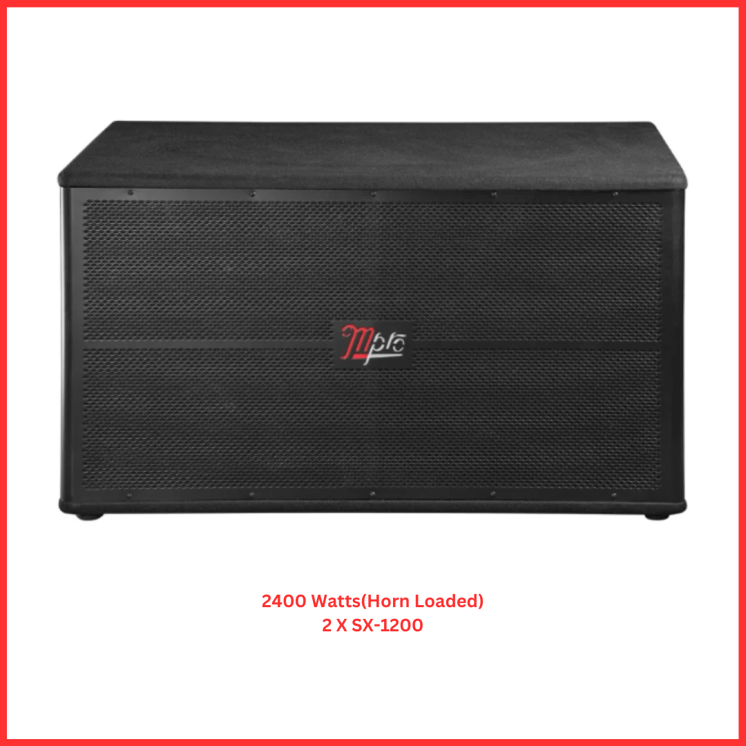 Mpro 2 x 18” Sound Columns (Paint Finish) - CX-2400 LF 