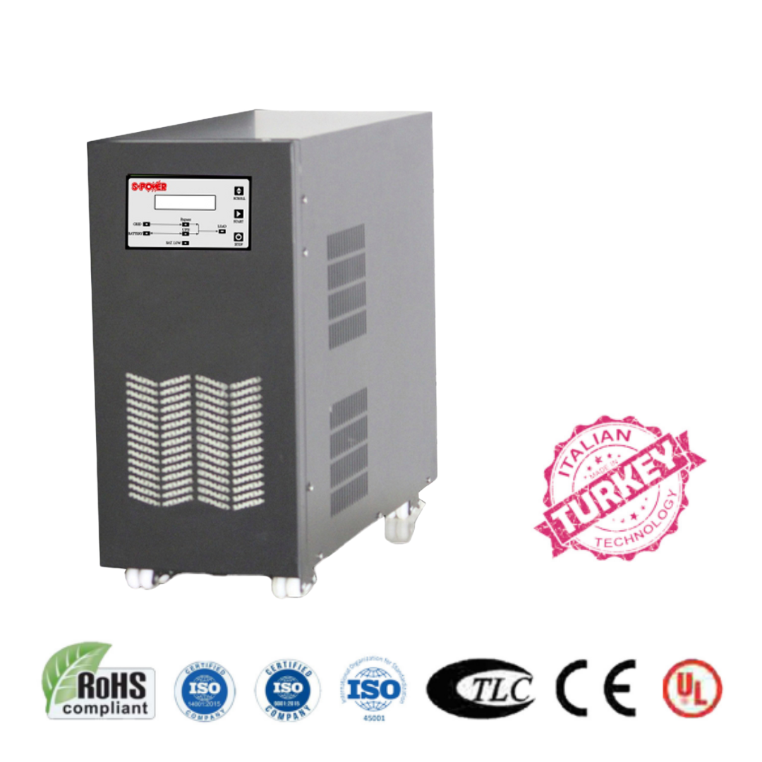Spower 5KVA 1 Phase Out Online UPS - SDS 1105L16