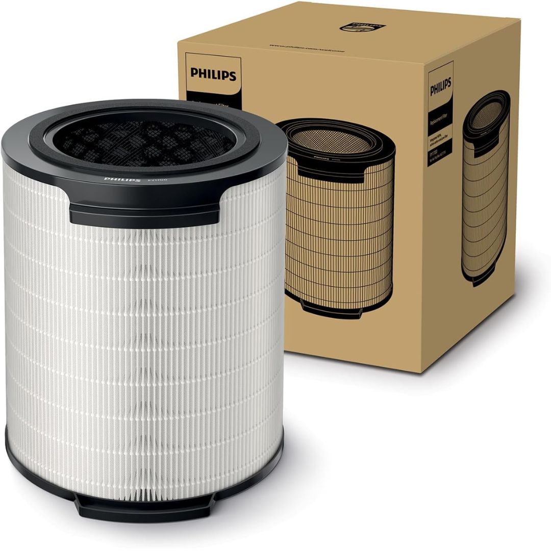 Philips 3-in-1 filter, NanoProtect HEPA, Active Carbon and Pre-filter
