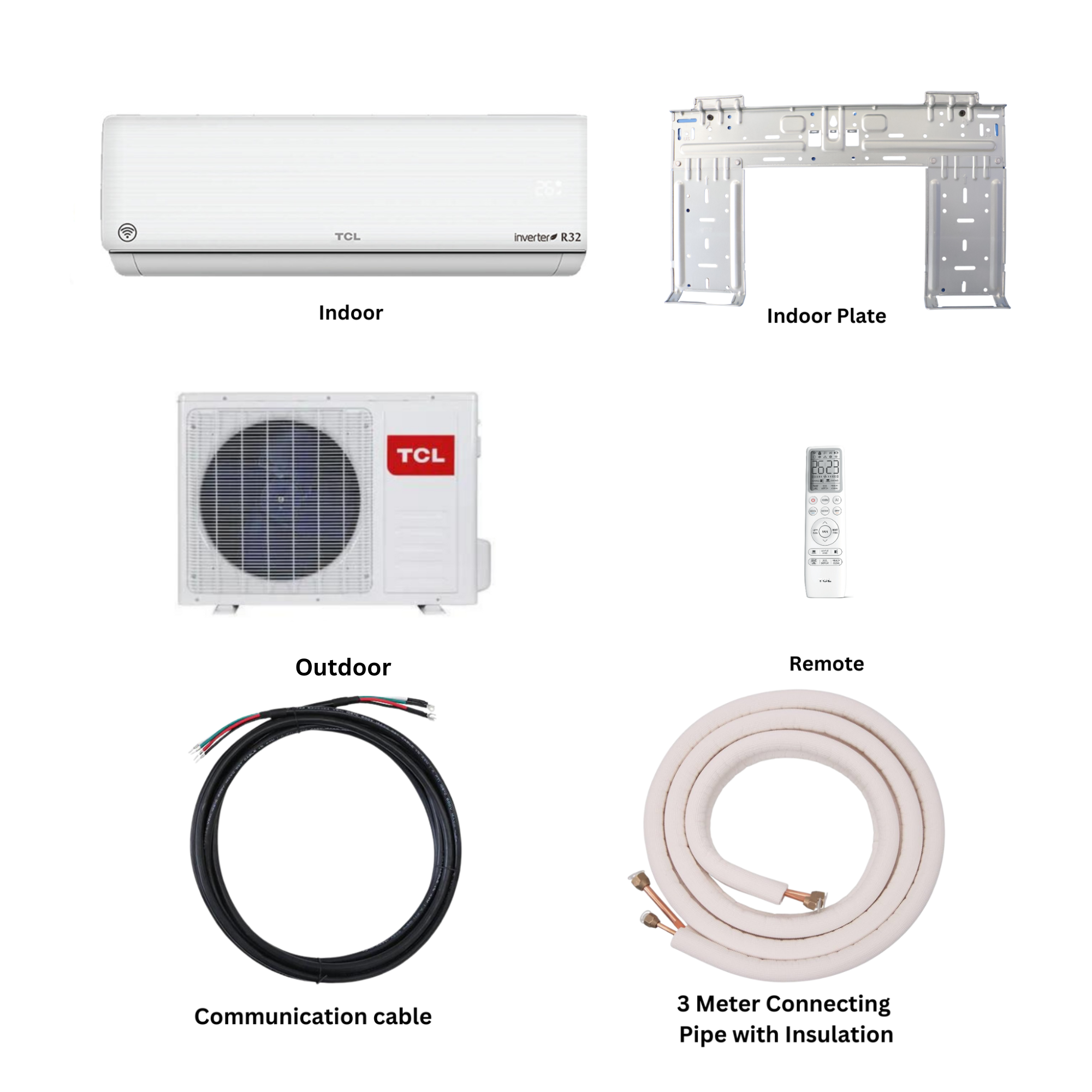 TCL Air Conditioner 2.0 Ton Inverter Type