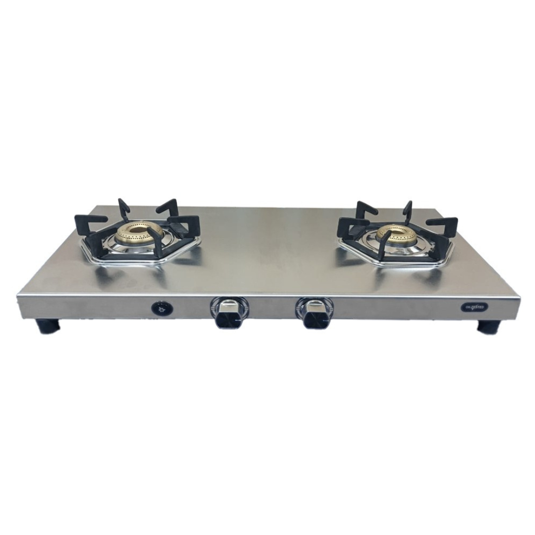Cantae 2 Burner Stainless Steel Gas Burner/Hob - CT-SS 270
