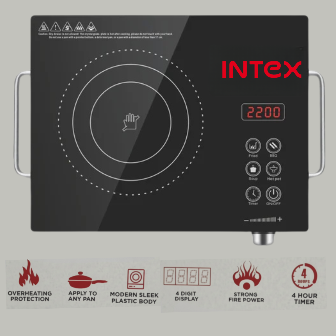 Intex 1200W Neo Blaze 2 3 Rod Halogen Heater