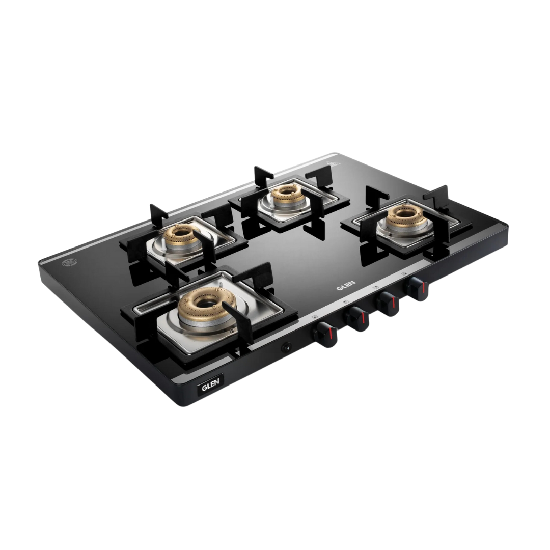 Glen 4 Burner Forged Brass Burner Cooktop - 1047 US MI 