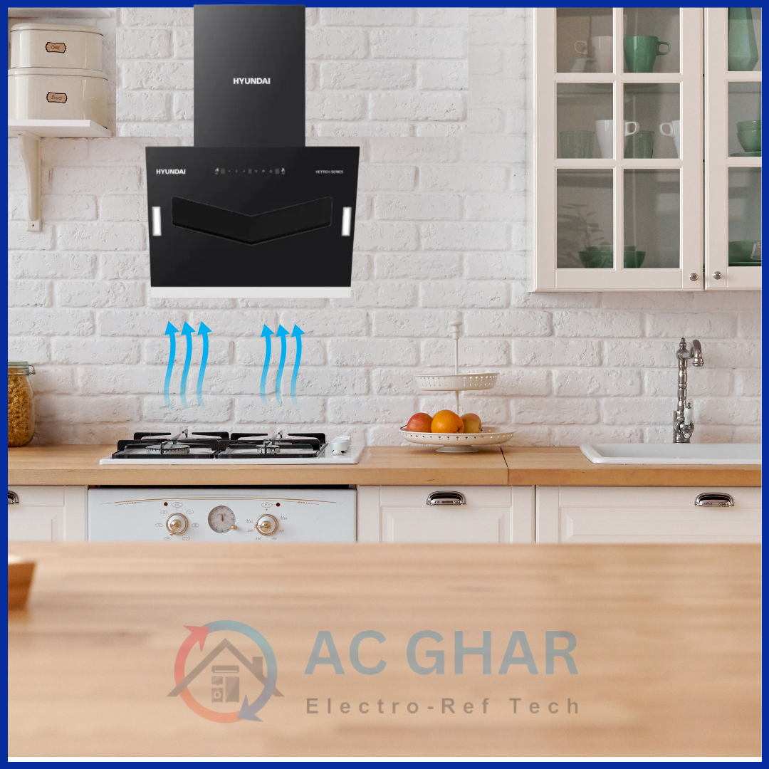Hyundai 90 cm Curve Glass Chimney - HYRH-90SD-103CU
