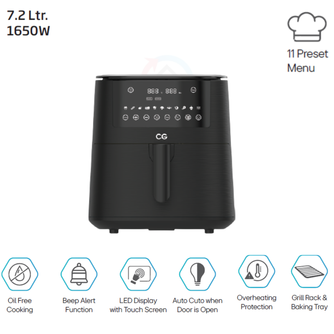 CG 7.2 L Air Fryer 1650 W - CGAF72D02