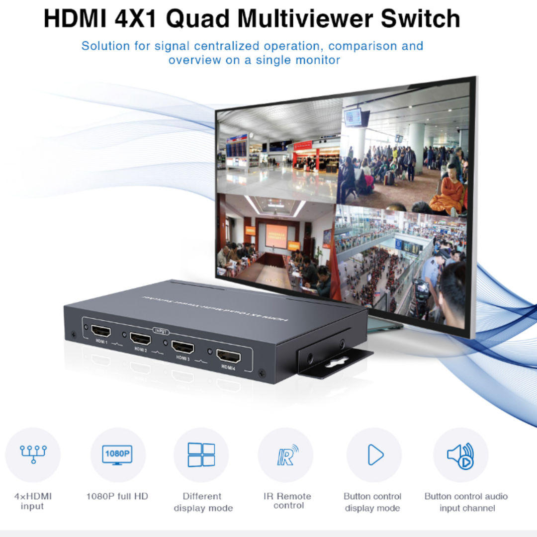 Lenkeng 70M Point to Point HDMI & USB Extender 1080P@60Hz - LKV223KVM 