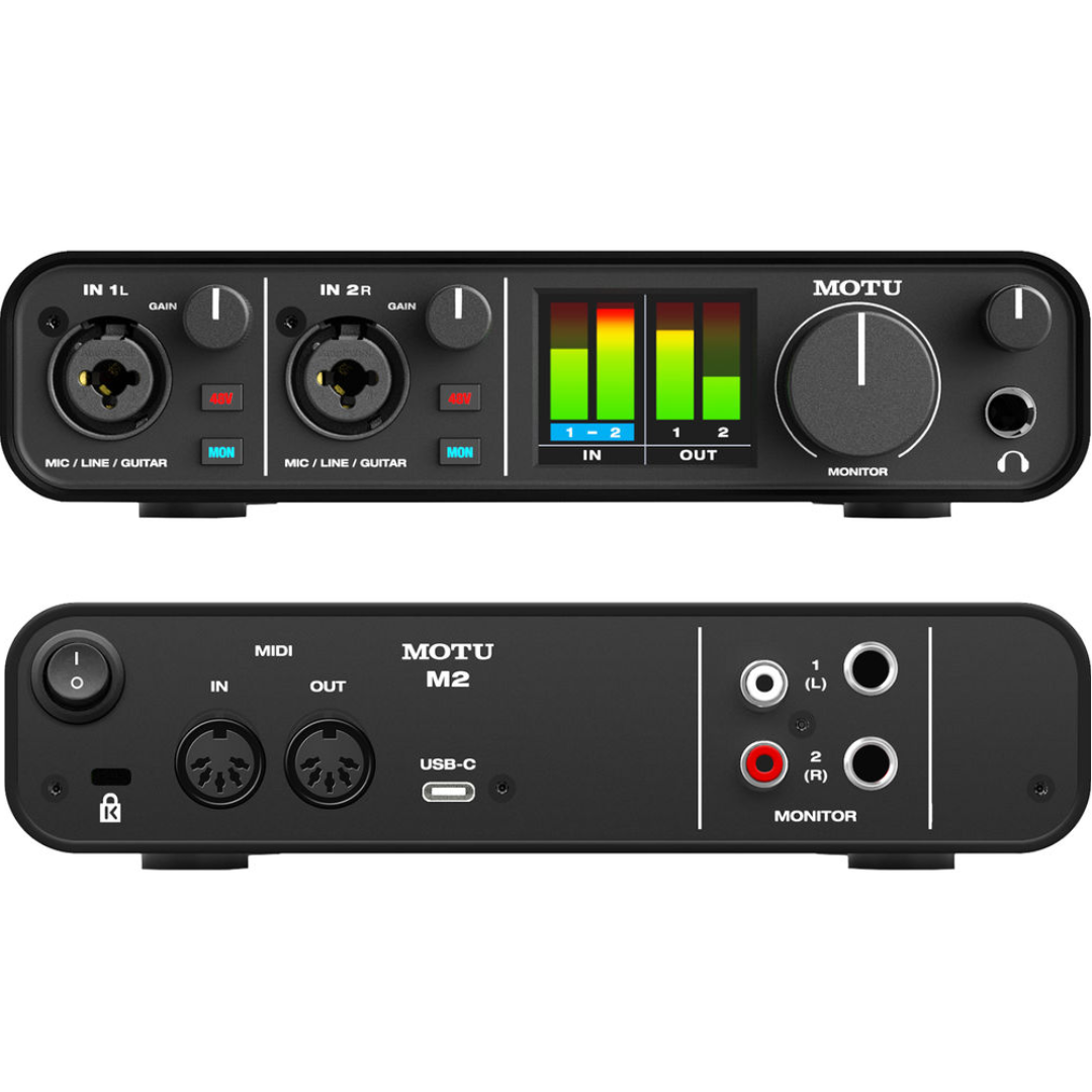 Motu IVI2 (3120) 2-in / 2-out USB Audio Interface - M2